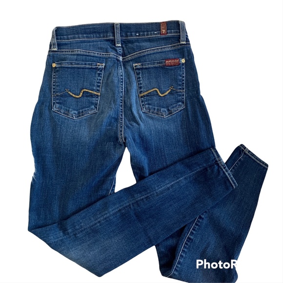7 Denim Jeans - Skinny Leg 26 - Picture 4 of 9